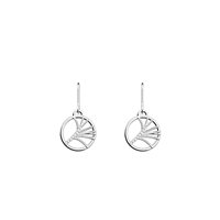 Boucles d'oreilles Les Georgettes Femme Les Précieuses - Rose des Sables in laiton Cubic Zirconia 1410-208-OTU